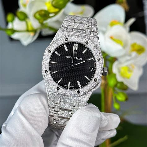 audemars piguet diamond encrusted|Audemars Piguet factory diamonds.